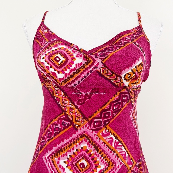 NWT Exceptionally Rare 90s Vintage Silk Slip Dress ASO Monica Geller in Friends - Picture 7 of 12